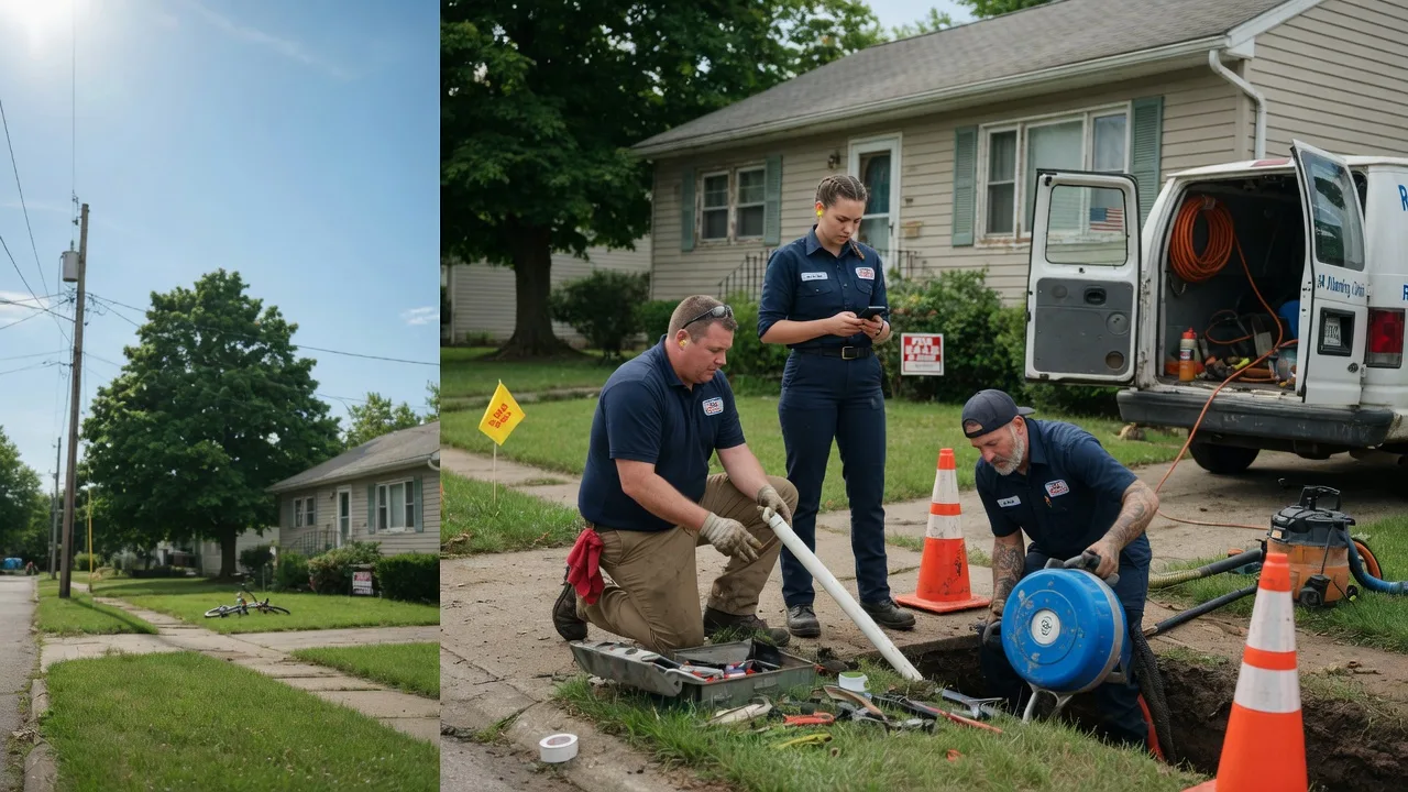Sewer Line Repair in Claytonville, IL near me